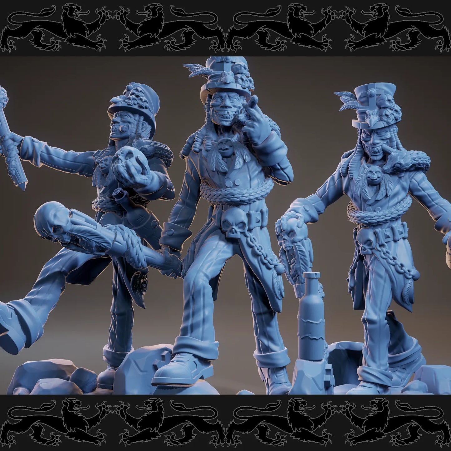 Brayan Nafarrate - Bestiary #3 - Baron Samedi - DnD/TTRPG Figure/Miniature