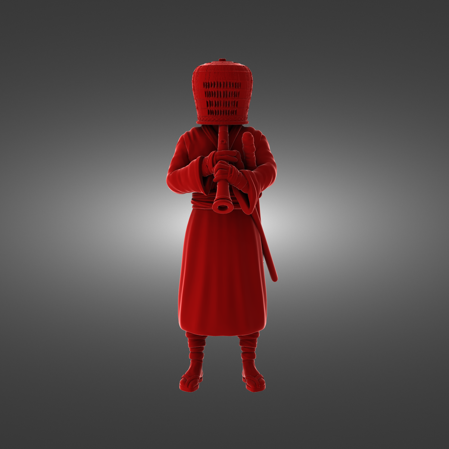 YourNeighborKnight - Bushido 3 - Basket Samurai - DnD/TTRPG Figure/Miniature