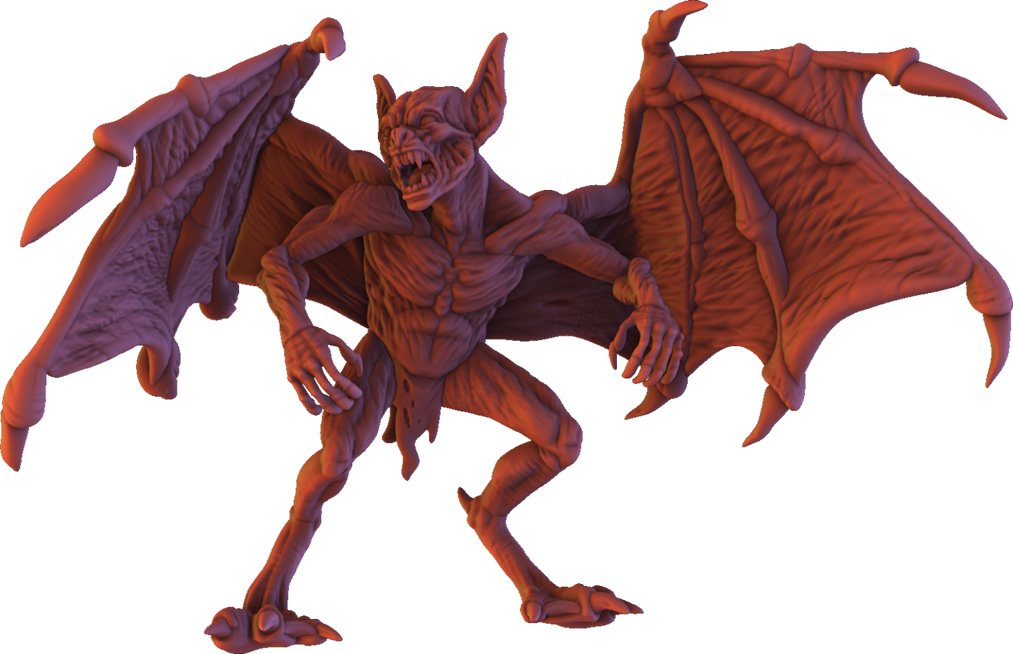 Forged Path - Willowbrook Underworld - Feral Vampire - DnD/TTRPG Figure/Miniature