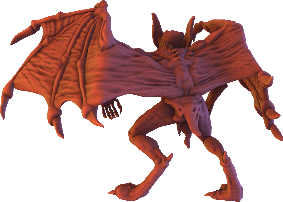 Forged Path - Willowbrook Underworld - Feral Vampire - DnD/TTRPG Figure/Miniature