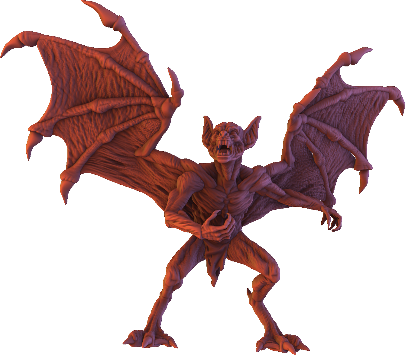 Forged Path - Willowbrook Underworld - Feral Vampire - DnD/TTRPG Figure/Miniature