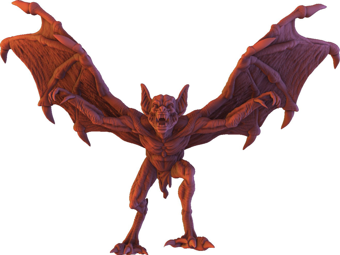 Forged Path - Willowbrook Underworld - Feral Vampire - DnD/TTRPG Figure/Miniature