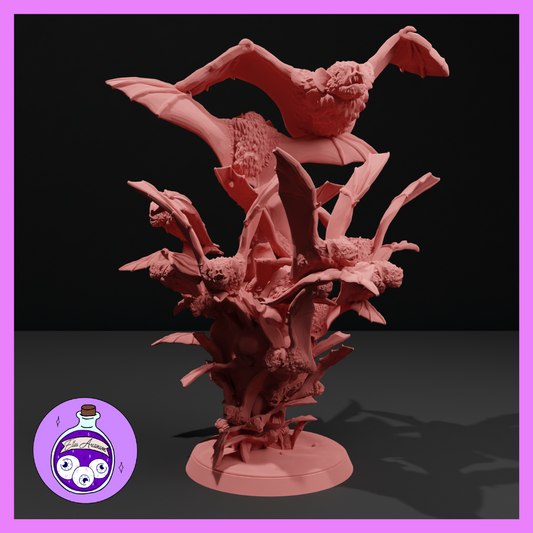 Ella's Arcanum - RPG Essentials #1 - Bat Swarm - DnD/Pathfinder/TTRPG Figure