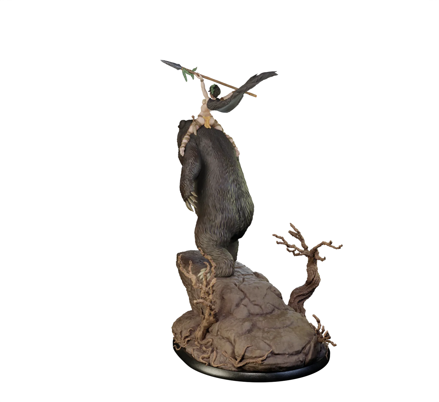 Mythologic Arts - Savage Beauty - Great Bear #1 - 75/120mm Pin Up/Figure/Model/Diorama