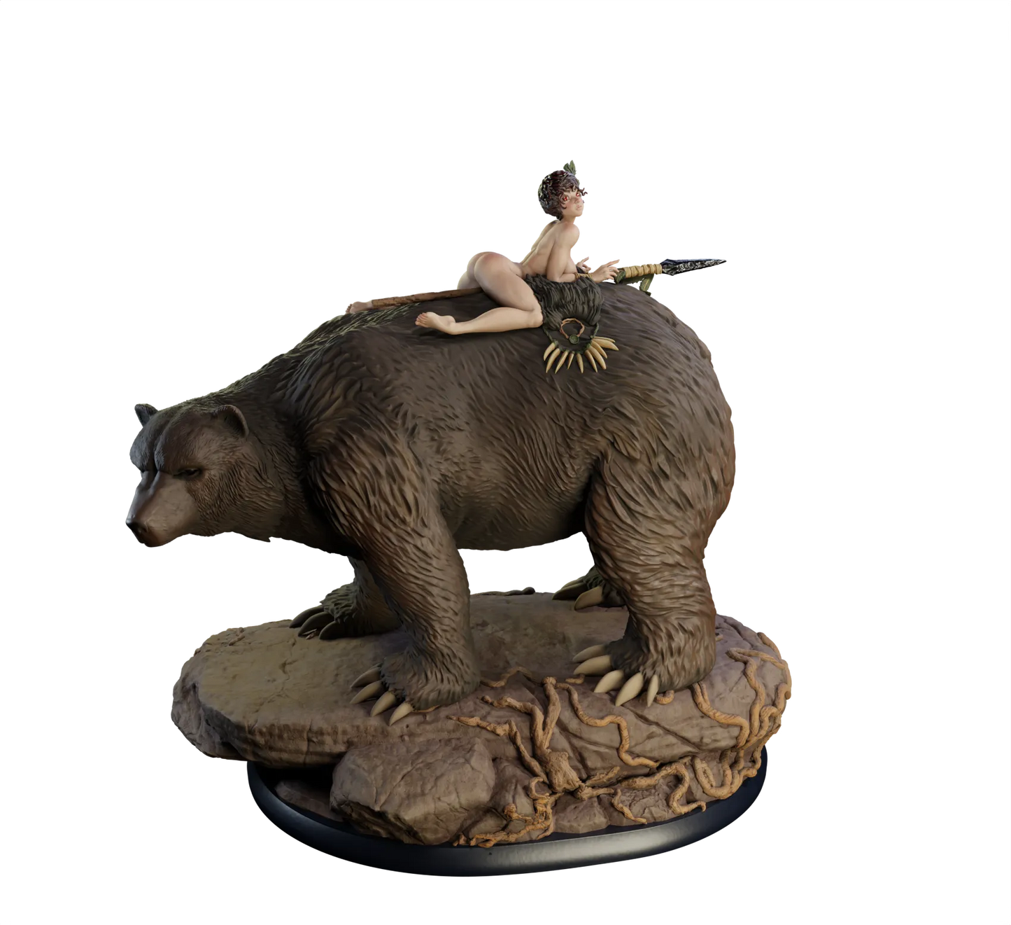 Mythologic Arts - Savage Beauty - Great Bear #2 - 75/120mm Pin Up/Figure/Model/Diorama