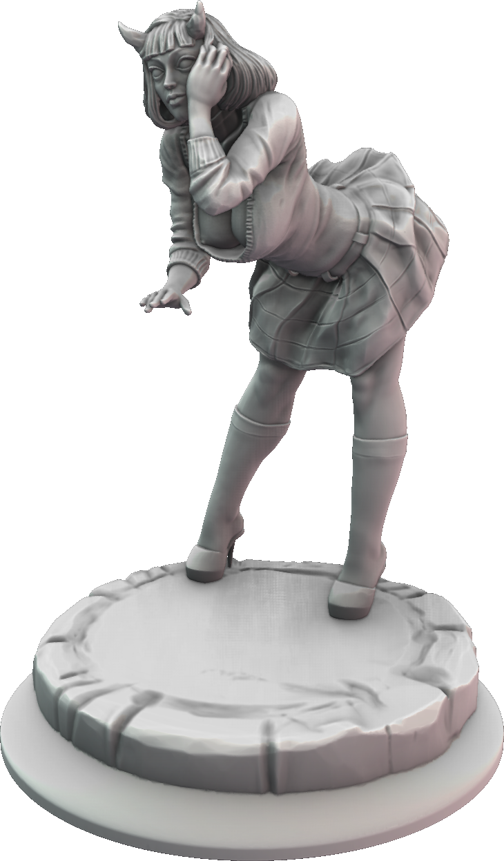 LeemanPrintables - Tempress Institute - Lilith - 75mm Pin Up/Figure/Model/Diorama