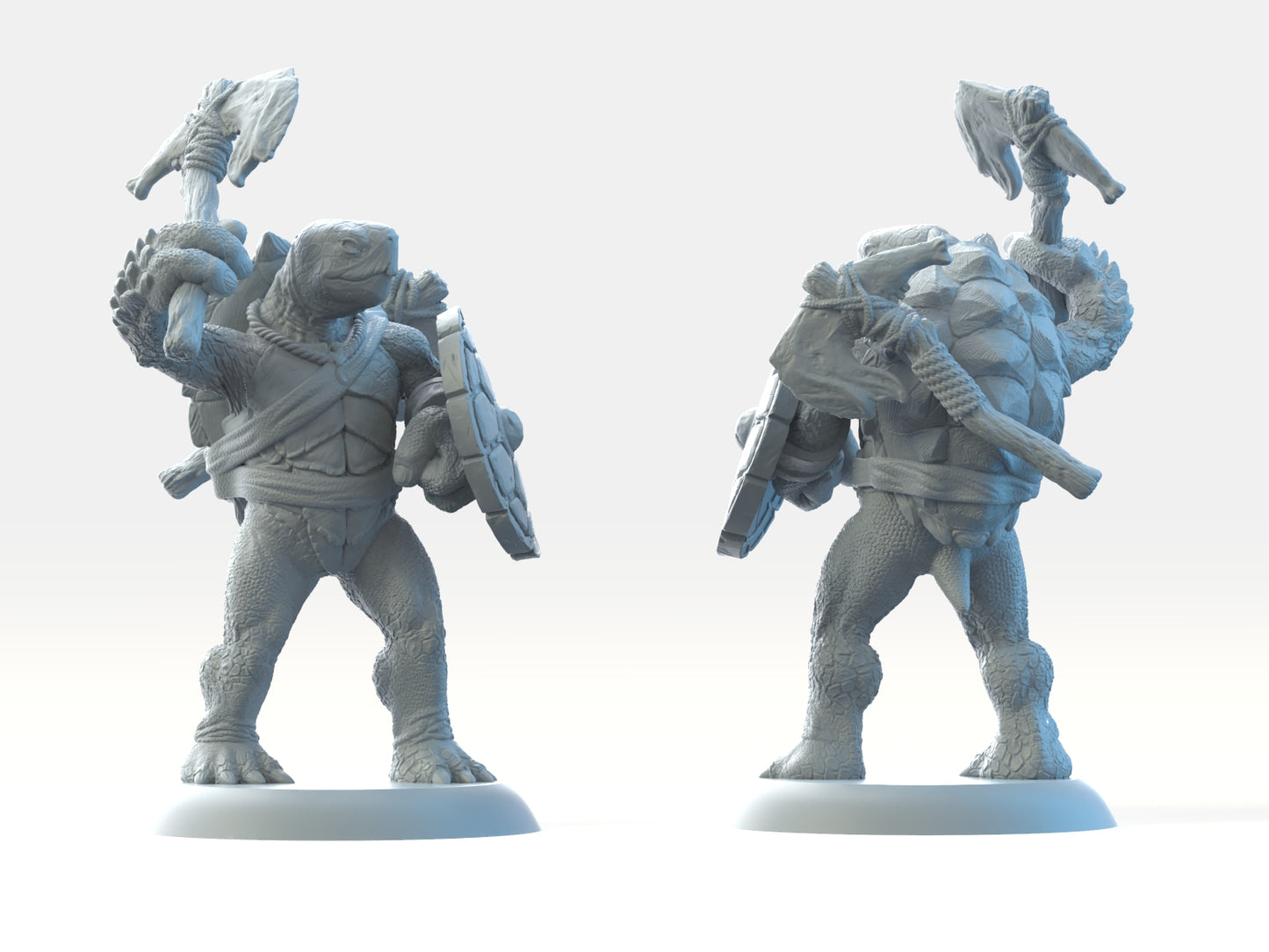Brayan Nafarrate - Bestiary #2 - Tortle #1 - DnD/TTRPG Figure/Miniature