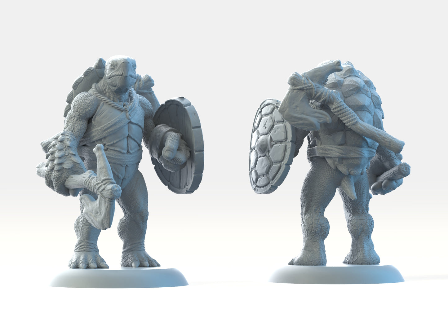 Brayan Nafarrate - Bestiary #2 - Tortle #2 - DnD/TTRPG Figure/Miniature
