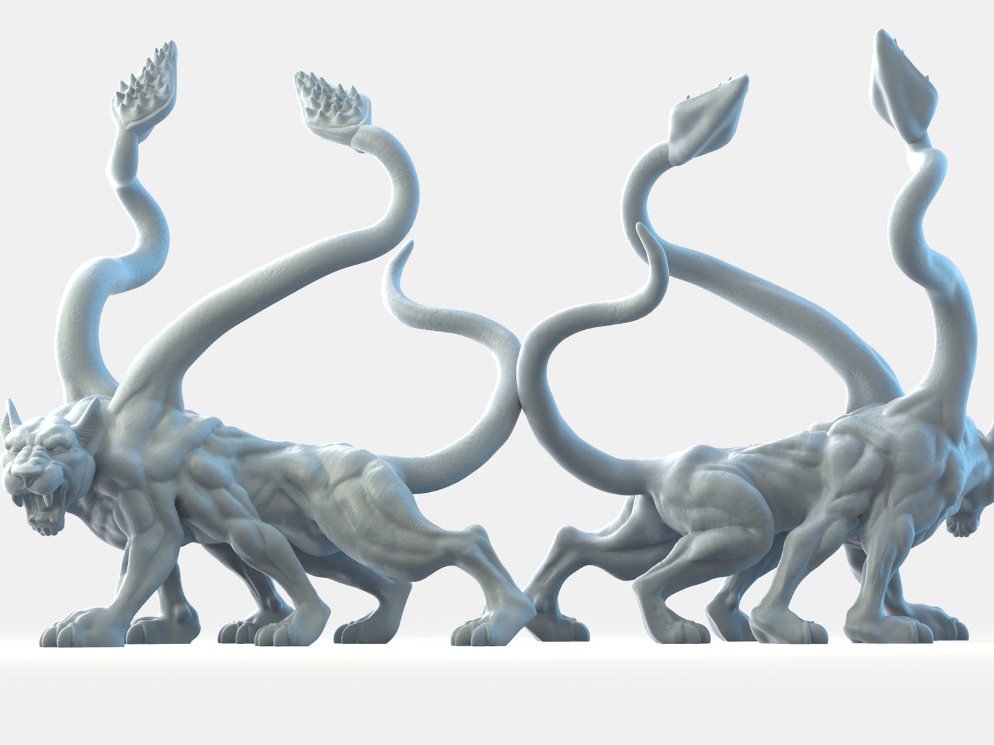 Brayan Nafarrate - Bestiary #2 - Displacer Beast - DnD/TTRPG Figure/Miniature