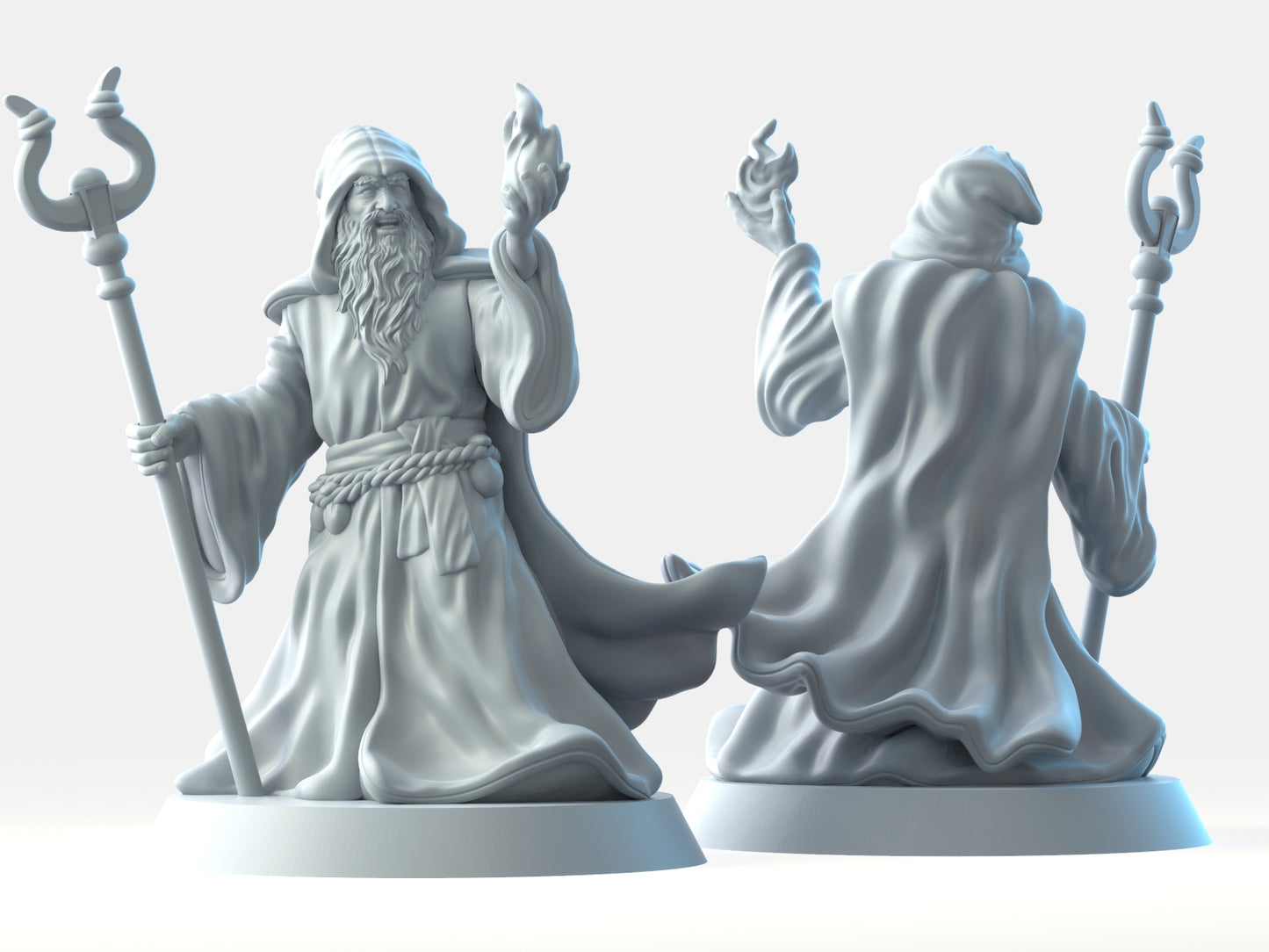 Brayan Nafarrate - Bestiary #2 - Wizard Male - DnD/TTRPG Figure/Miniature