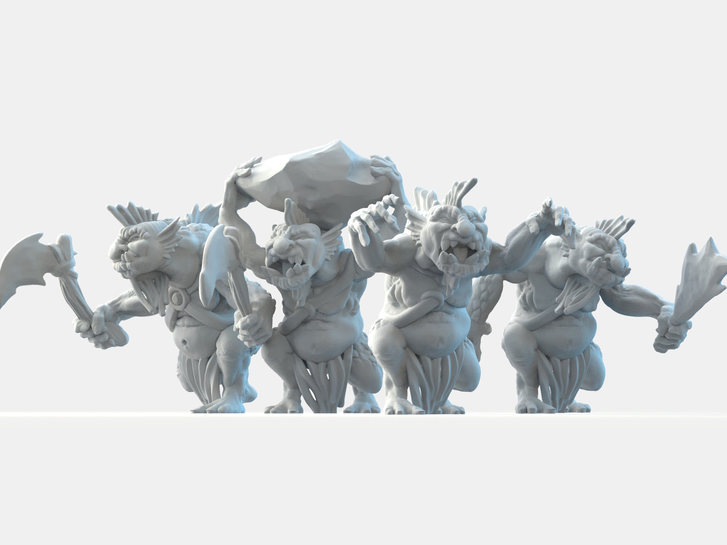 Brayan Nafarrate - Bestiary #2 - Troll - DnD/TTRPG Figure/Miniature