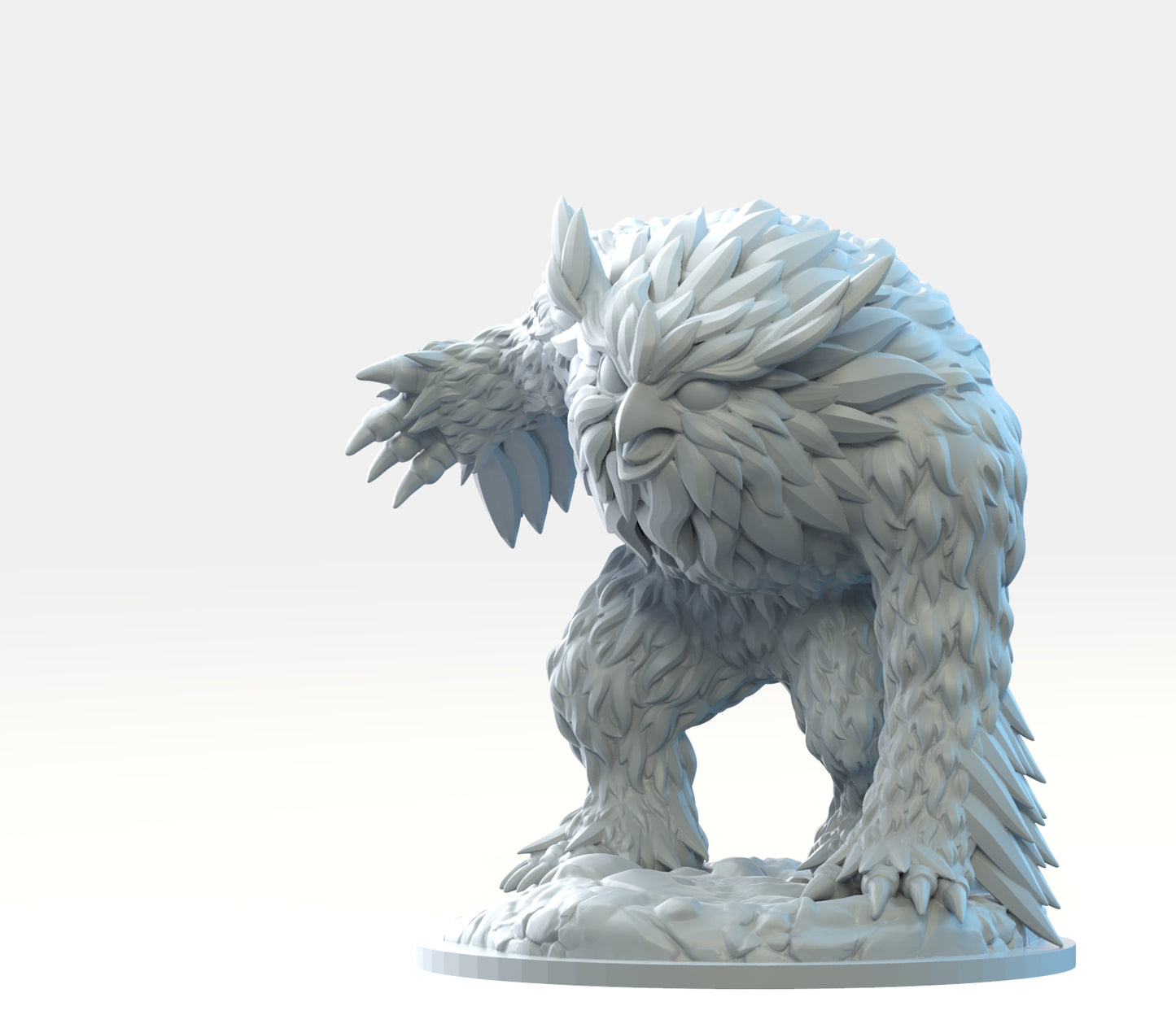 Brayan Nafarrate - Bestiary #2 - Owlbear - DnD/TTRPG Figure/Miniature