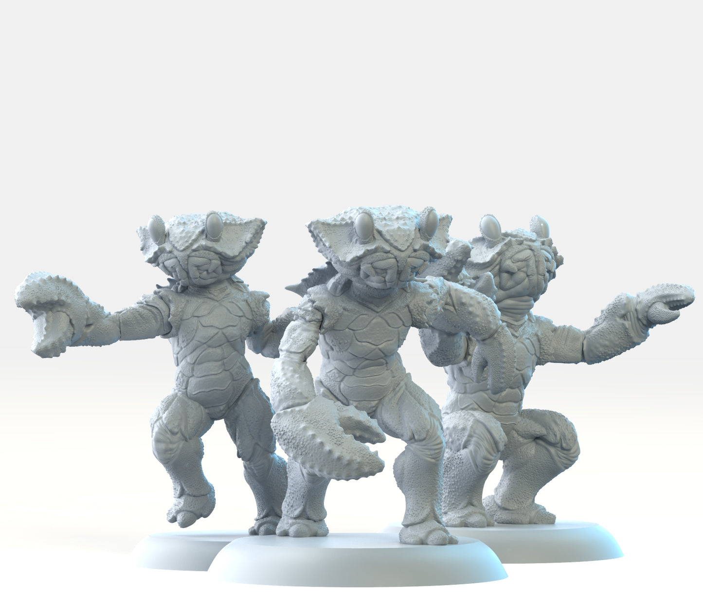 Brayan Nafarrate - Bestiary #2 - Crab Folk - DnD/TTRPG Figure/Miniature