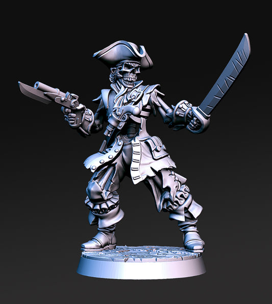 RN Estudio - Captain Quidd Crew - Billy the Bone - DnD/TTRPG Figure/Miniature