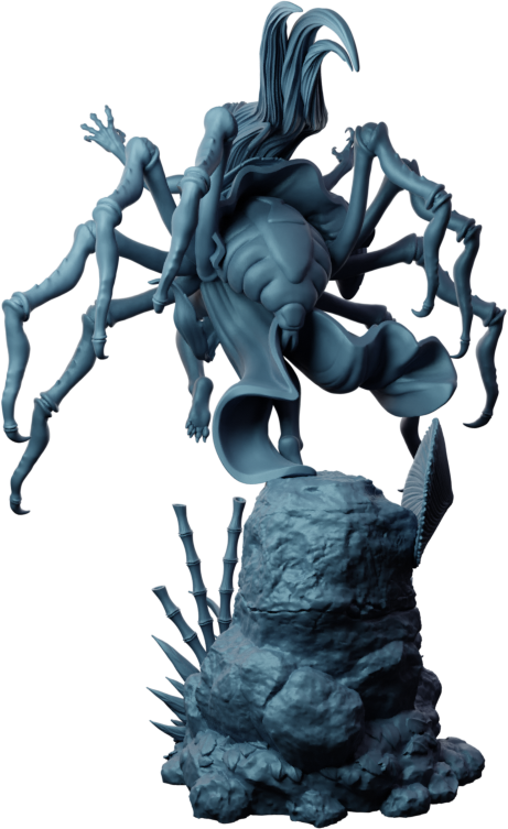 Alain Viesca - Black Widow (Attack) - 32/75/120mm Pin Up/Figure/Model/Diorama - Helios3DPrinting