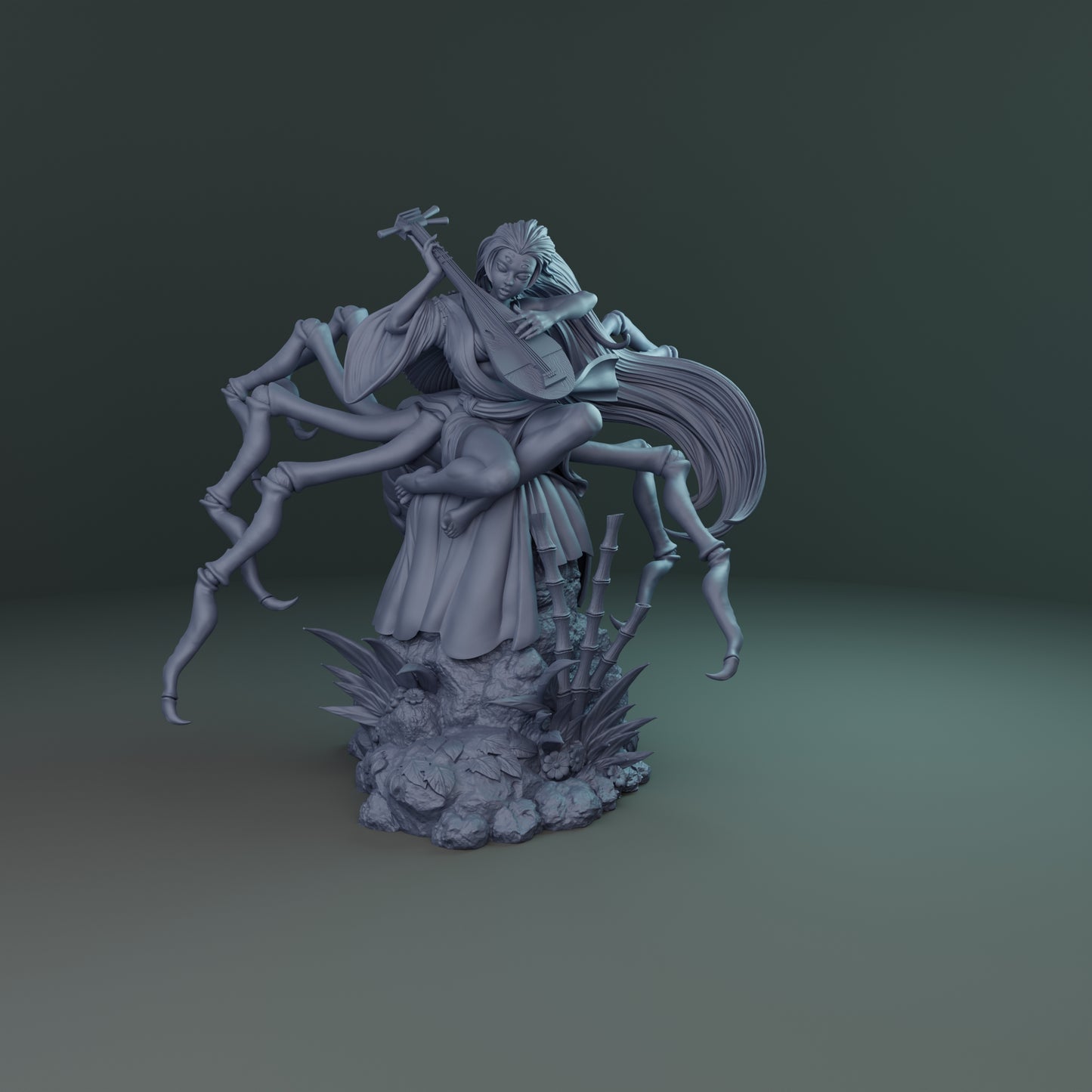 Alain Viesca - Black Widow (Lure) - 32/75/120mm Pin Up/Figure/Model/Diorama - Helios3DPrinting