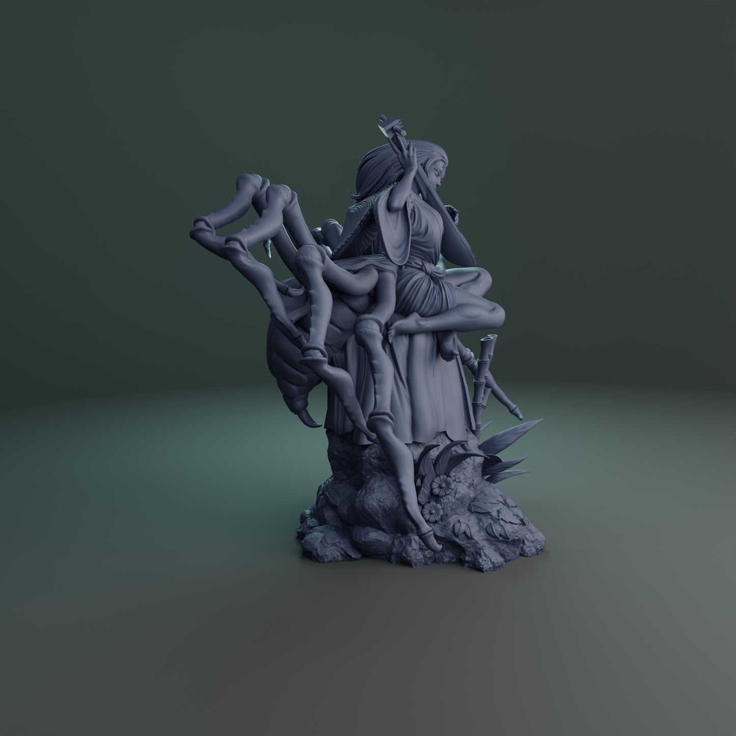 Alain Viesca - Black Widow (Lure) - 32/75/120mm Pin Up/Figure/Model/Diorama - Helios3DPrinting