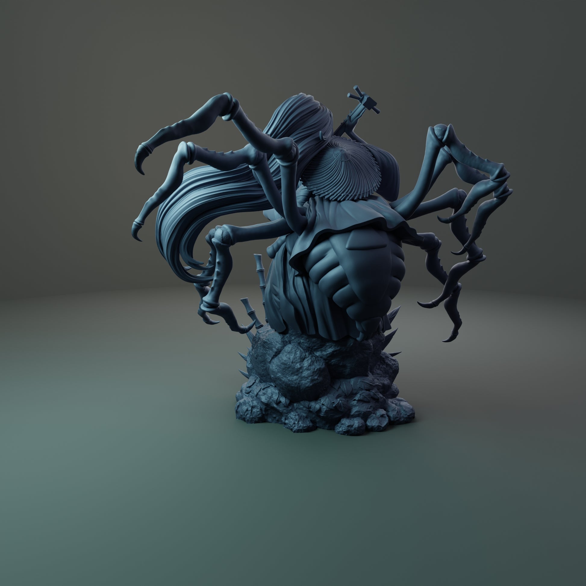 Alain Viesca - Black Widow (Lure) - 32/75/120mm Pin Up/Figure/Model/Diorama - Helios3DPrinting