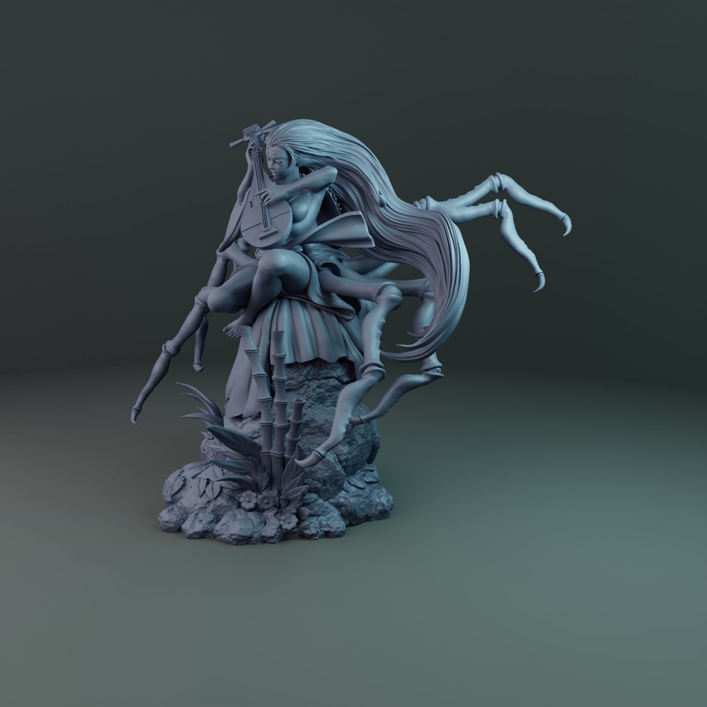 Alain Viesca - Black Widow (Lure) - 32/75/120mm Pin Up/Figure/Model/Diorama - Helios3DPrinting