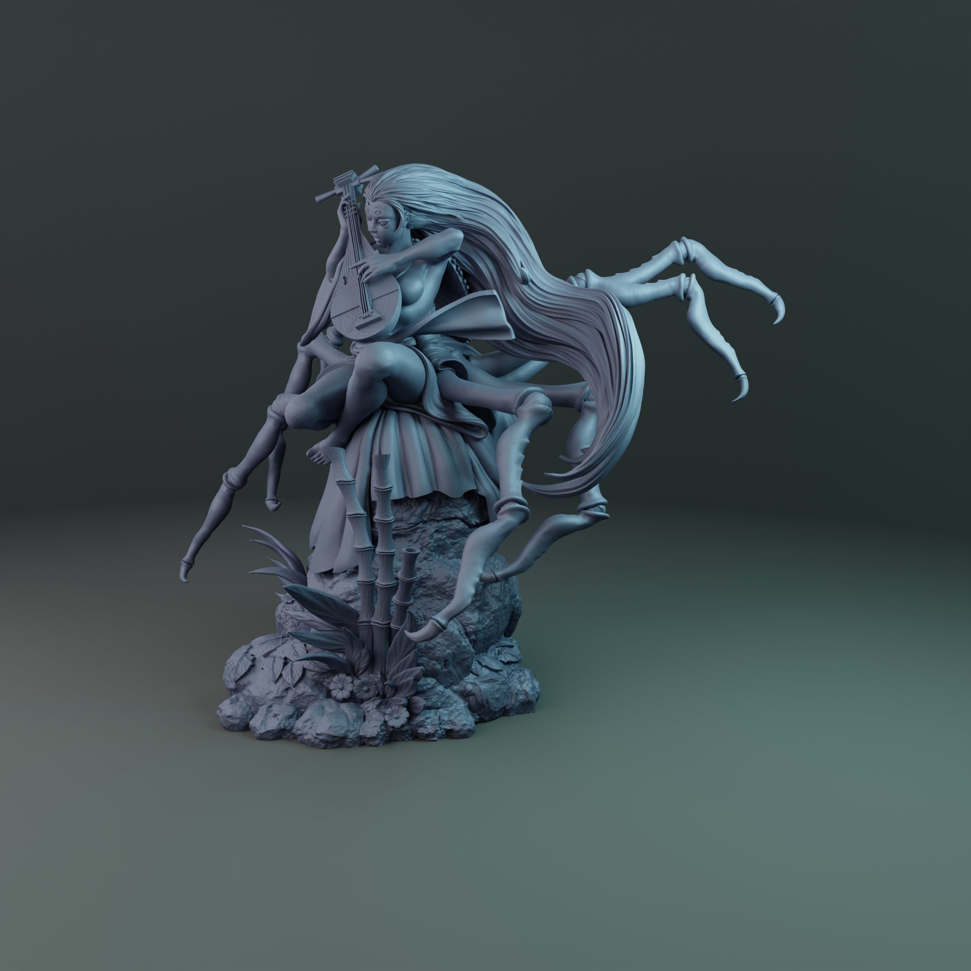 Alain Viesca - Black Widow (Lure) - 32/75/120mm Pin Up/Figure/Model/Diorama - Helios3DPrinting