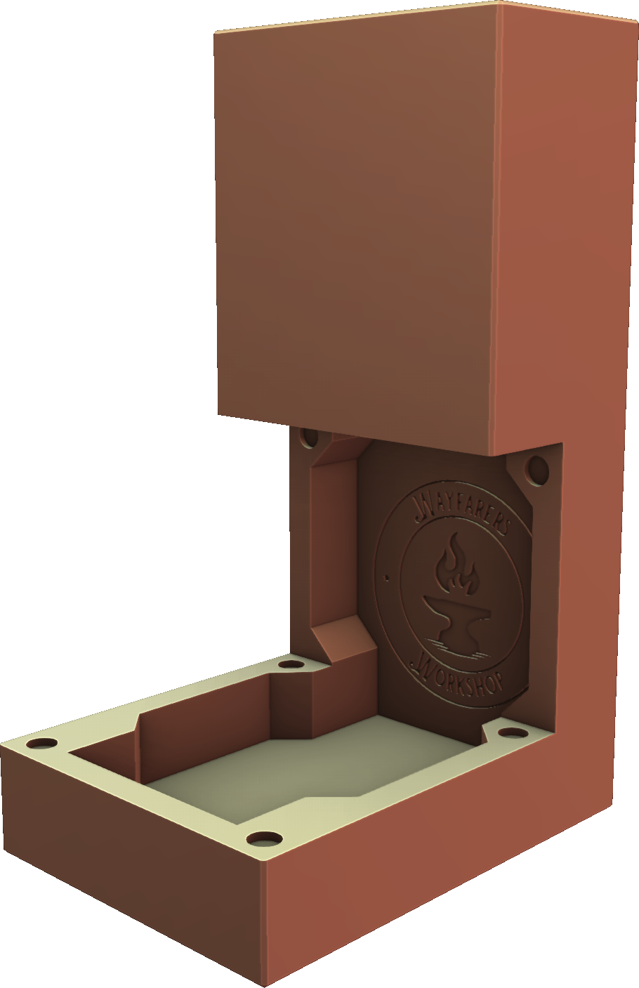 Wayfarers Workshop - Blank Dice Tower - DnD/TTRPG/Roleplaying/Wargames