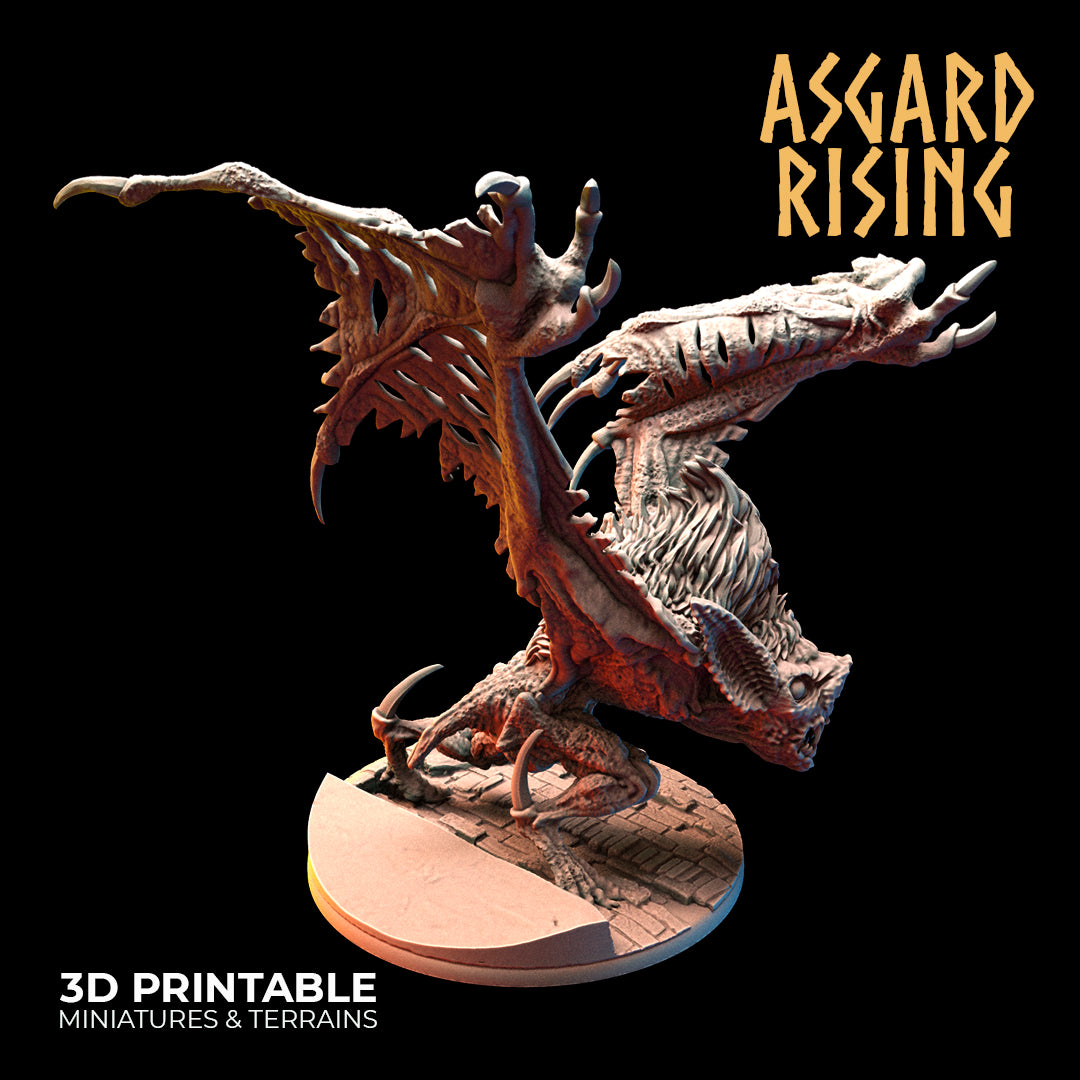 Asgard Rising - Underdark - Giant Bat - DnD/TTRPG Figure/Miniature