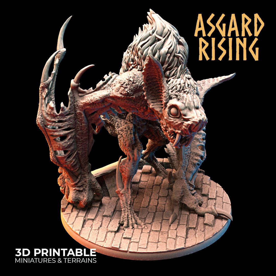 Asgard Rising - Underdark - Giant Bat - DnD/TTRPG Figure/Miniature