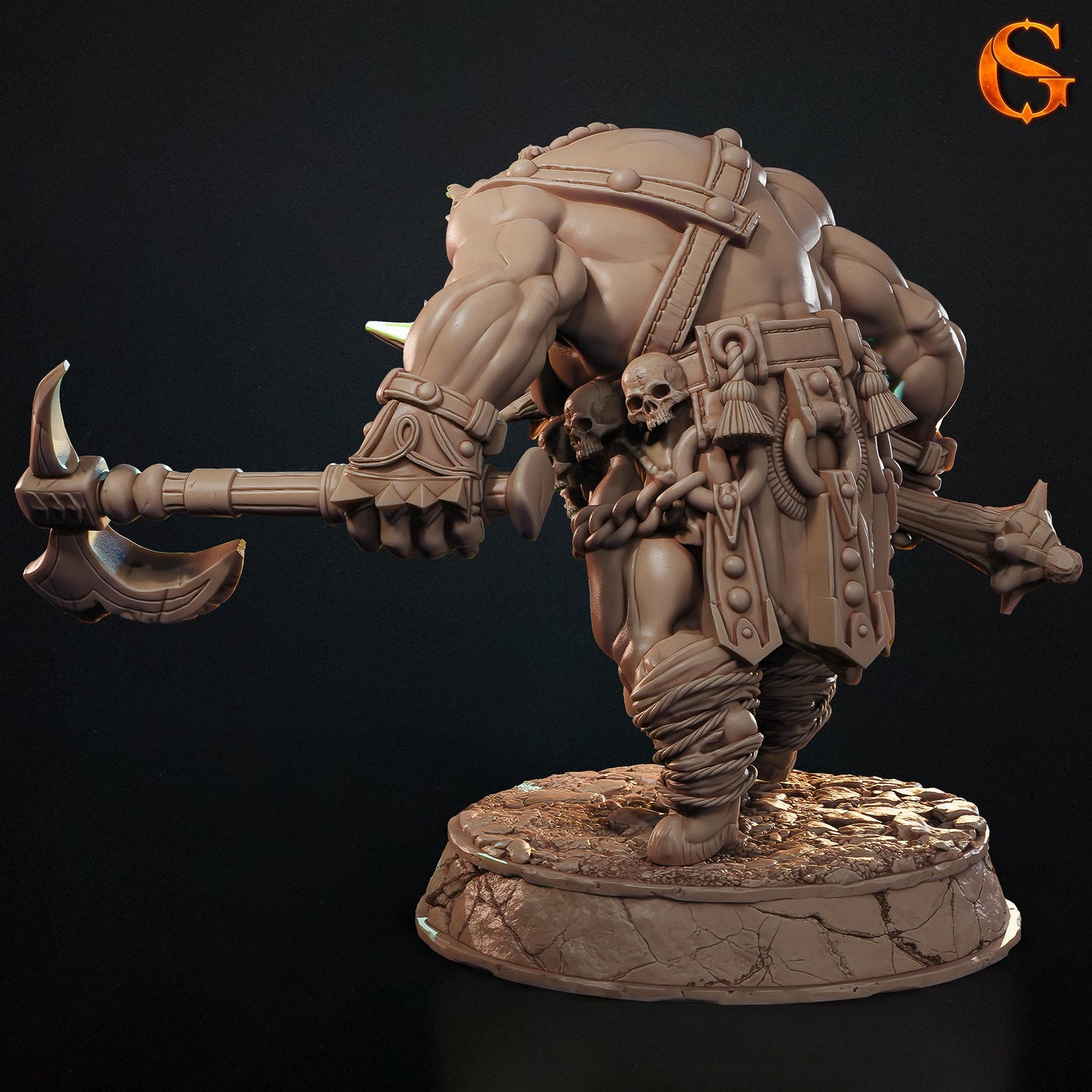 Solgoodcreations - Wereboar - DnD/TTRPG Figure/Miniature