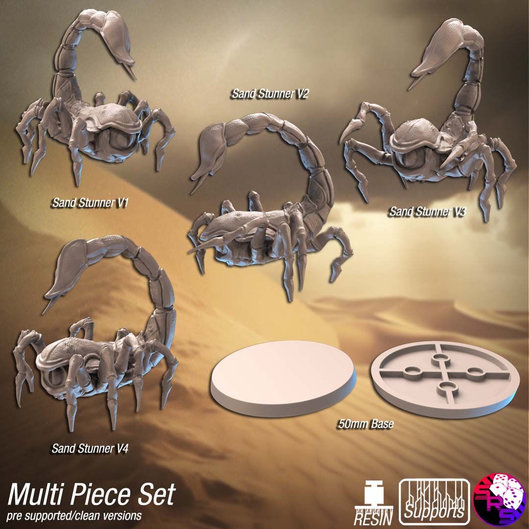 SRS Studios - Boneshredders - Sand Stunner - DnD/TTRPG/Roleplaying/Wargames