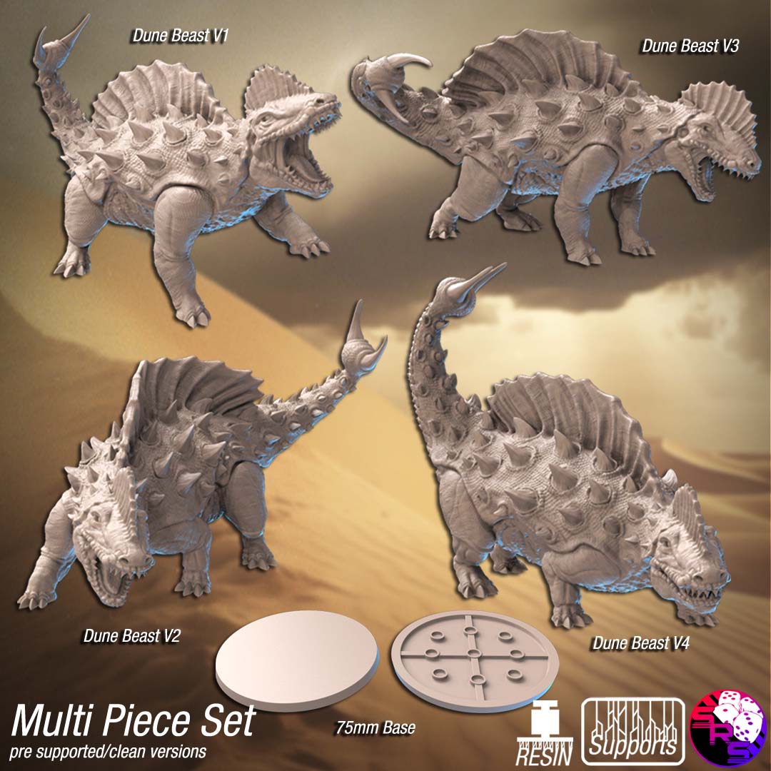 Sync Ratio - Boneshredder Swarm - Dune Beast - DnD/TTRPG Figure/Miniature