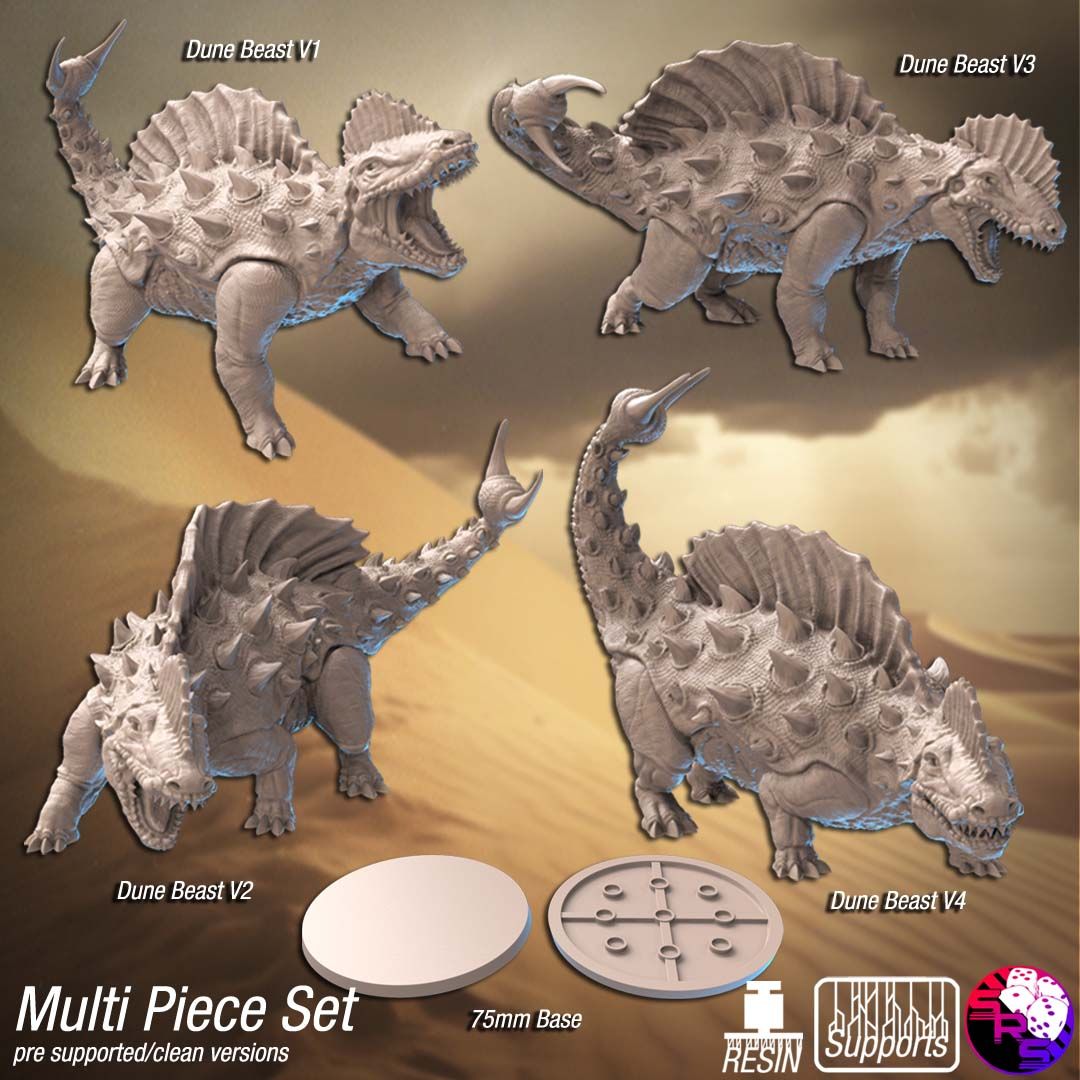 SRS Studios - Boneshredders - Dune Beast - DnD/TTRPG/Roleplaying/Wargames