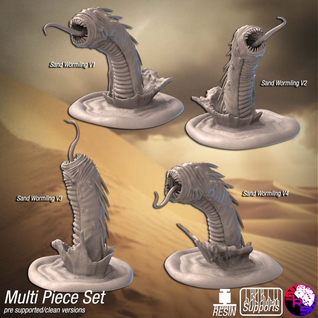 SRS Studios - Boneshredders - Sand Wormling - DnD/TTRPG/Roleplaying/Wargames