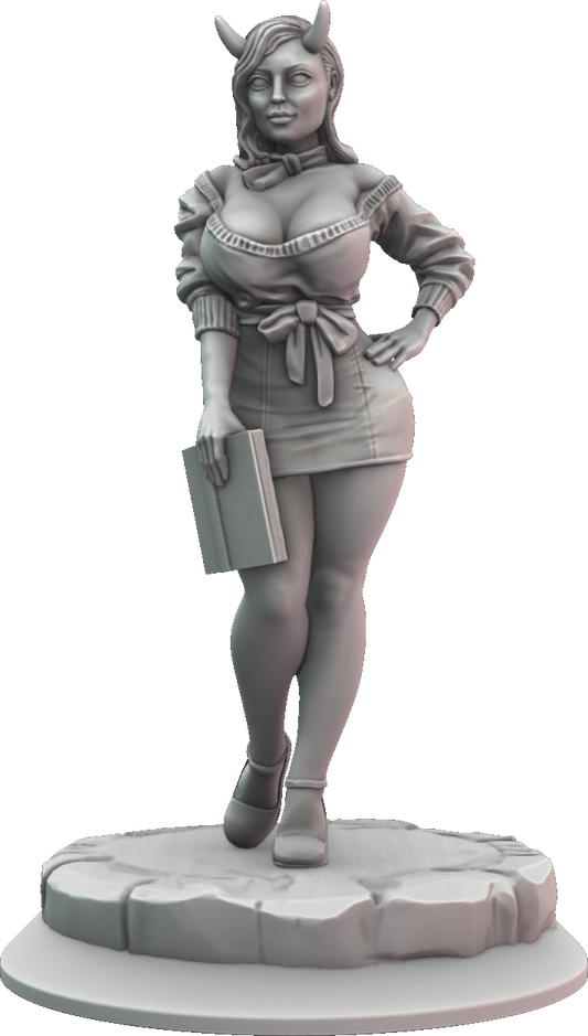 LeemanPrintables - Tempress Institute - Vespera - 75mm Pin Up/Figure/Model/Diorama
