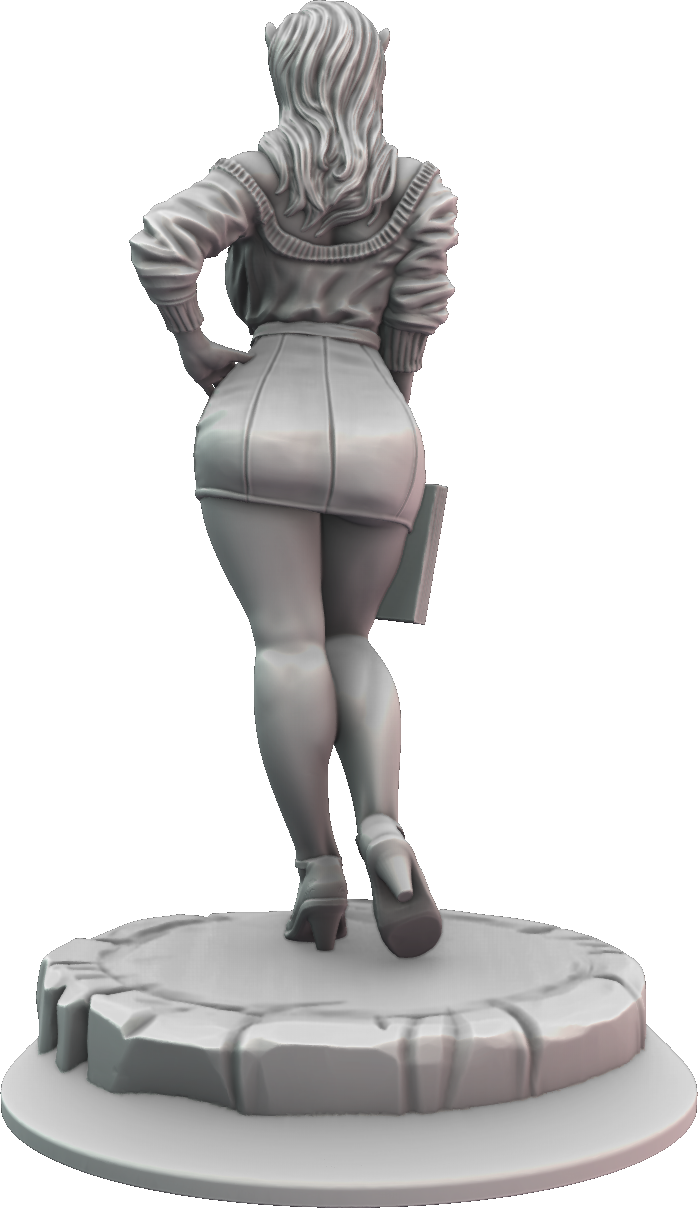 LeemanPrintables - Tempress Institute - Vespera - 75mm Pin Up/Figure/Model/Diorama