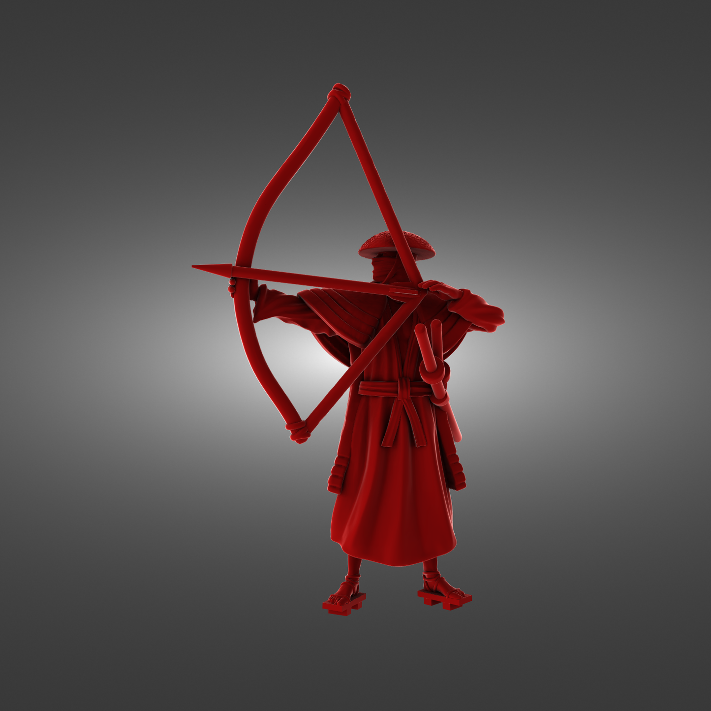 YourNeighborKnight - Bushido 2 - Bow Warriors - DnD/TTRPG Figure/Miniature