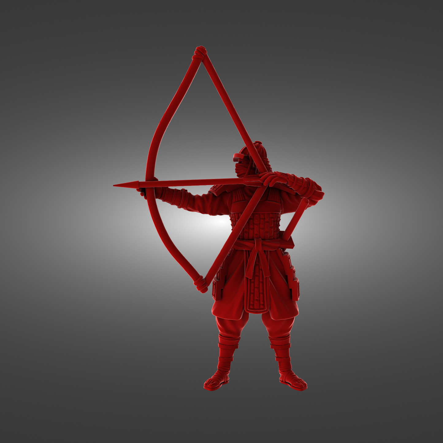 YourNeighborKnight - Bushido 2 - Bow Warriors - DnD/TTRPG Figure/Miniature