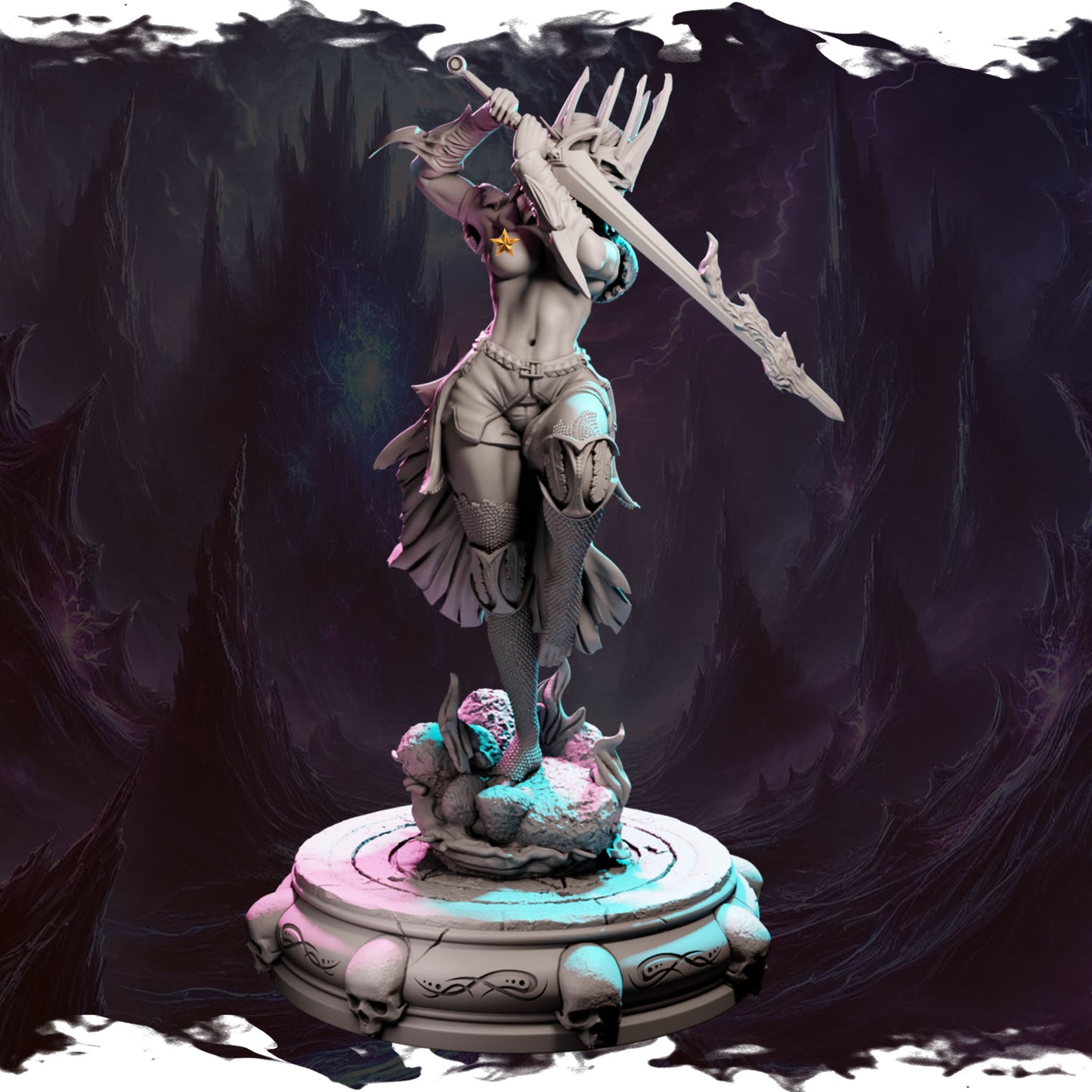 Gilmore Studio - Ladies of Chaos #3 - Breth - 75mm Pin Up/Figure/Model/Diorama