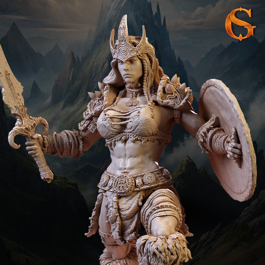Solgoodcreations - Briana Dawnbringer - 75mm Pin Up/Figure/Model/Diorama