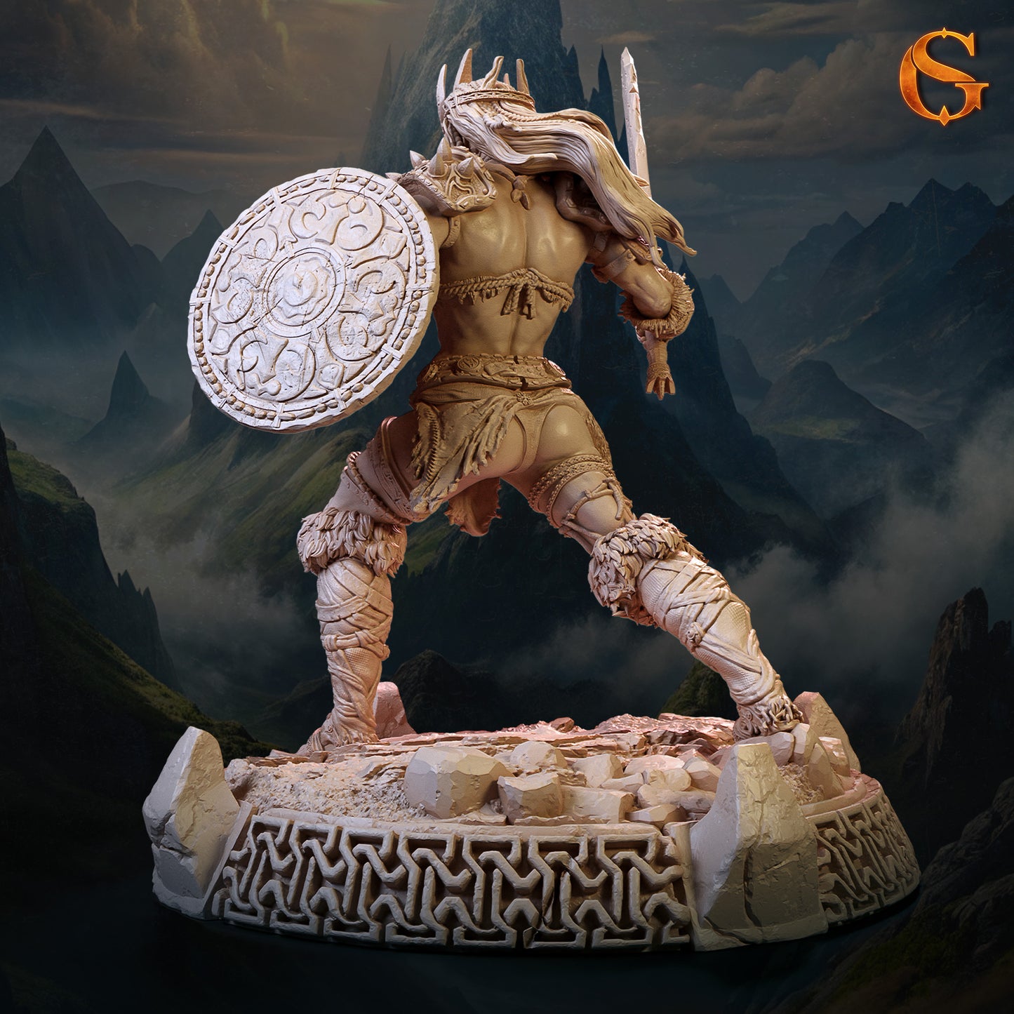 Solgoodcreations - Briana Dawnbringer - 75mm Pin Up/Figure/Model/Diorama