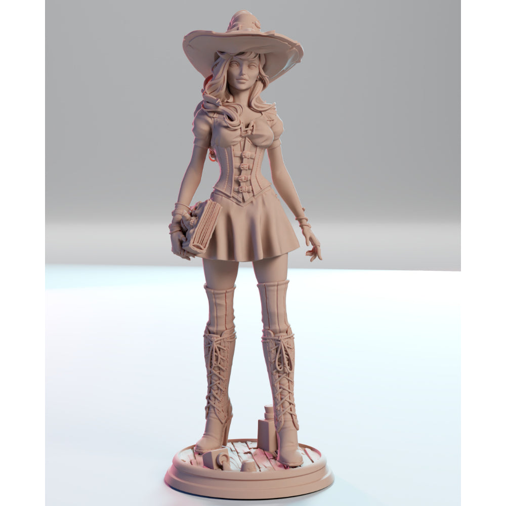 Whisper Miniatures - Katherine, Witch - 75/120mm Pin Up/Figure/Model/Diorama