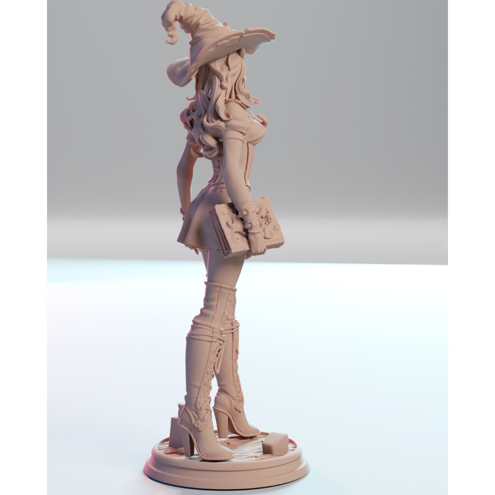 Whisper Miniatures - Katherine, Witch - 75/120mm Pin Up/Figure/Model/Diorama