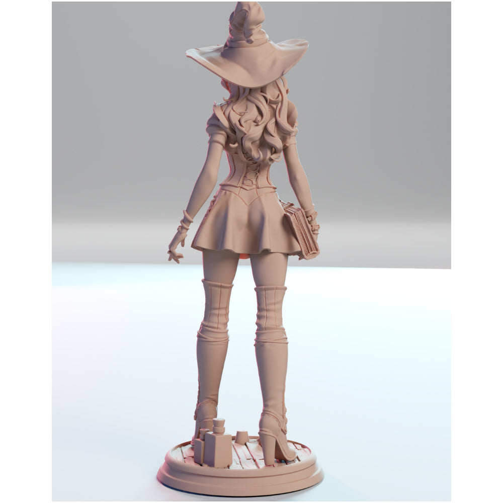 Whisper Miniatures - Katherine, Witch - 75/120mm Pin Up/Figure/Model/Diorama