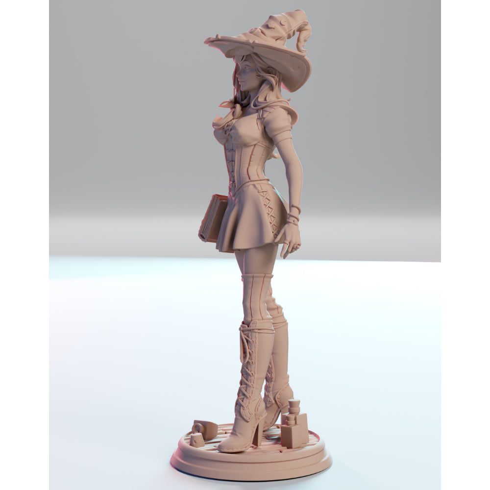 Whisper Miniatures - Katherine, Witch - 75/120mm Pin Up/Figure/Model/Diorama