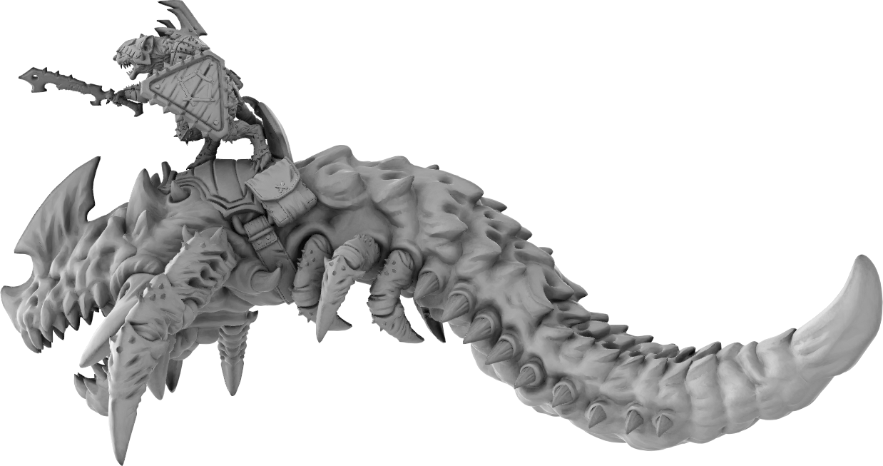 Brayan Nafarrate - Rat w/Burrower #1 - DnD/TTRPG Figure/Miniature