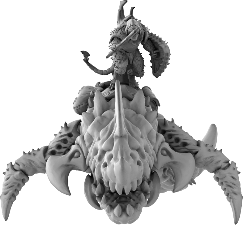 Brayan Nafarrate - Rat w/Burrower #1 - DnD/TTRPG Figure/Miniature