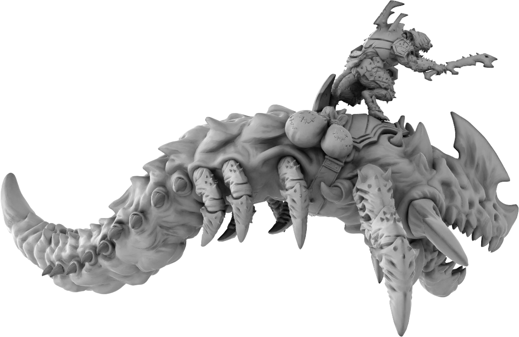 Brayan Nafarrate - Rat w/Burrower #1 - DnD/TTRPG Figure/Miniature