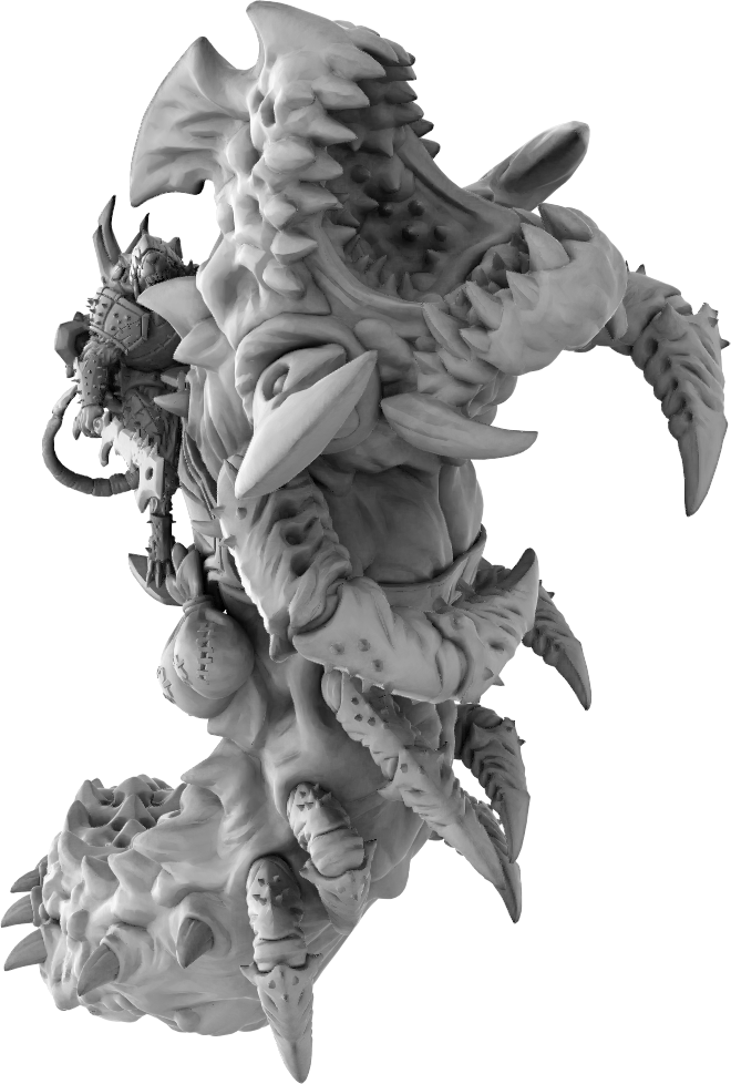 Brayan Nafarrate - Rat w/Burrower #2 - DnD/TTRPG Figure/Miniature