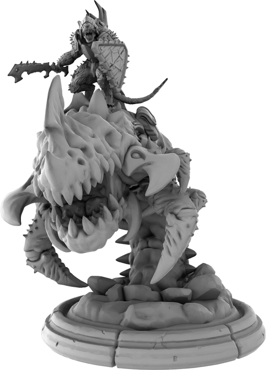 Brayan Nafarrate - Rat w/Burrower #3 - DnD/TTRPG Figure/Miniature