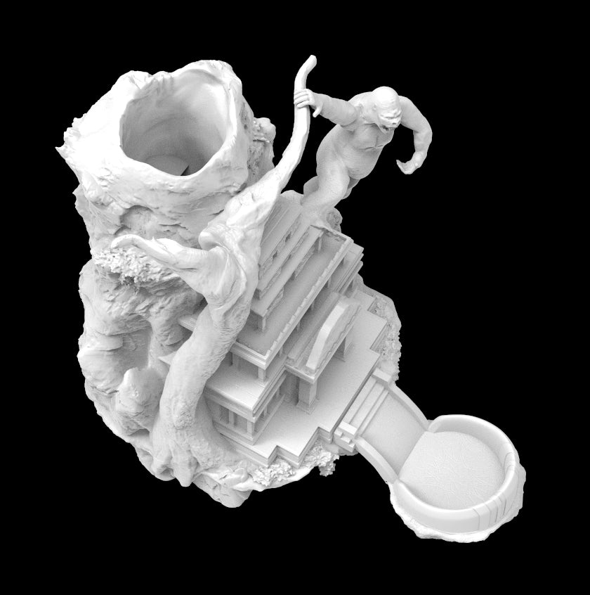 Possibly Cool Dice Tower - King Ape - DnD/TTRPG/Roleplaying/Wargames