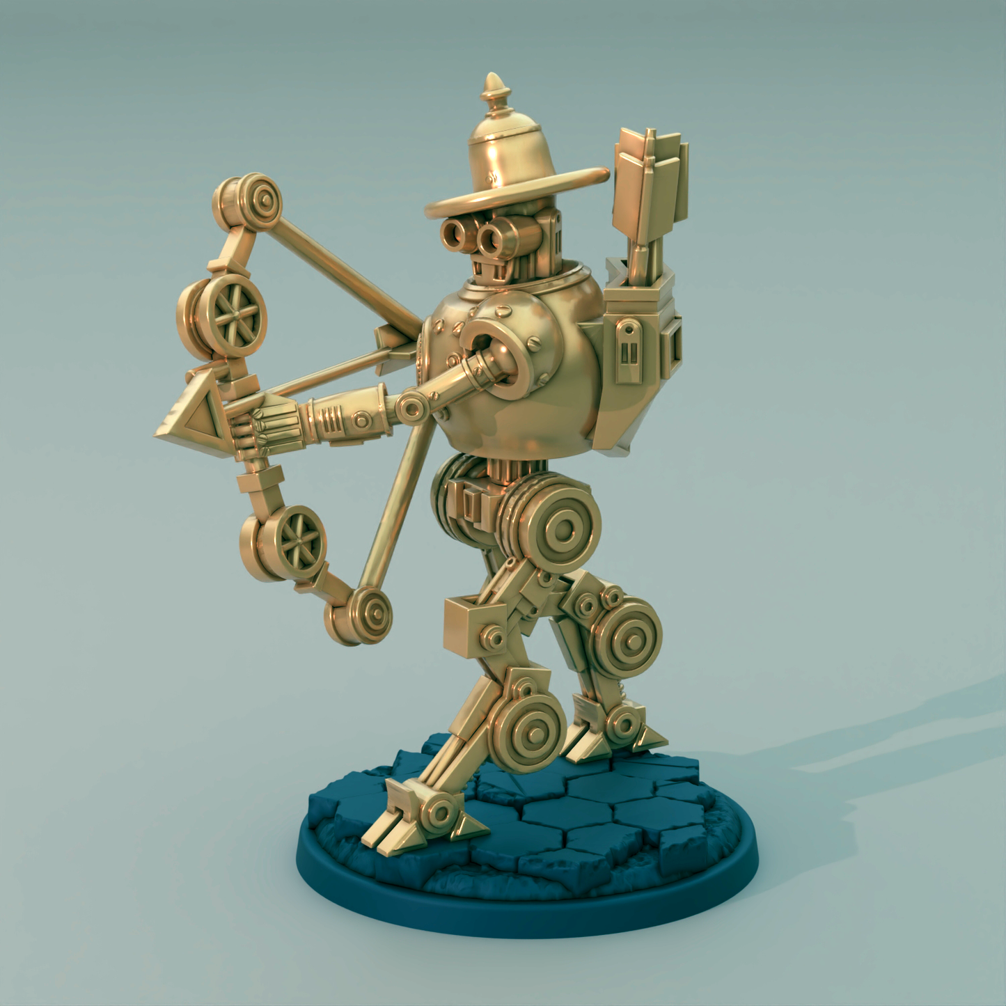 Medusa Miniatures - Clockwork Archer - DnD/TTRPG/Roleplaying/Wargames